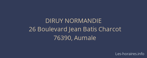 DIRUY NORMANDIE