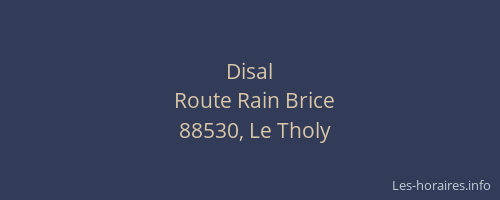 Disal