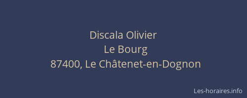 Discala Olivier