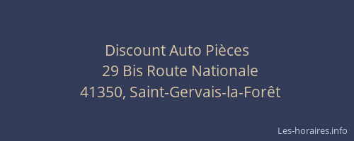 Discount Auto Pi&egrave;ces