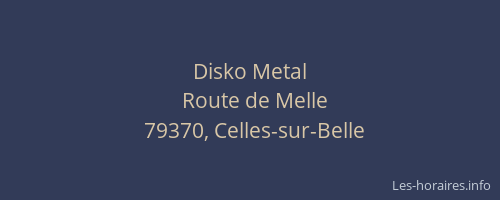 Disko Metal