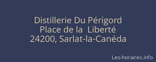 Distillerie Du Périgord