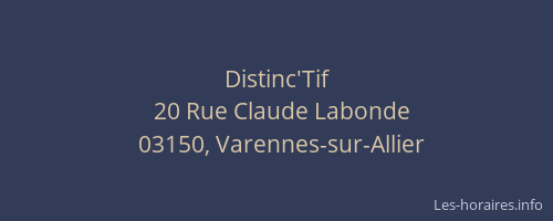 Distinc'Tif