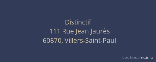 Distinctif