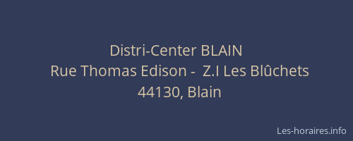 Distri-Center BLAIN