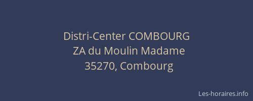 Distri-Center COMBOURG