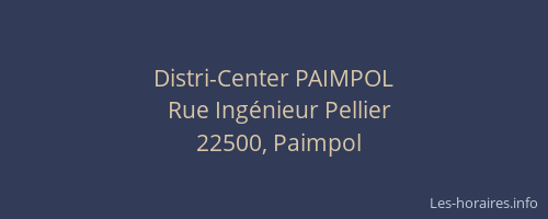 Distri-Center PAIMPOL