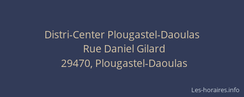 Distri-Center Plougastel-Daoulas