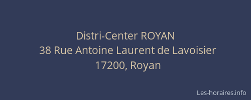Distri-Center ROYAN
