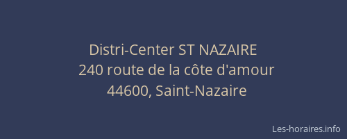 Distri-Center ST NAZAIRE