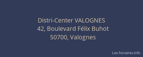Distri-Center VALOGNES