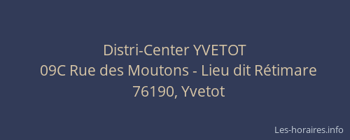 Distri-Center YVETOT