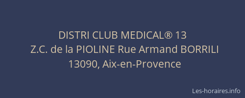 DISTRI CLUB MEDICAL® 13
