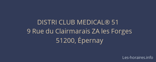 DISTRI CLUB MEDICAL® 51
