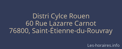 Distri Cylce Rouen
