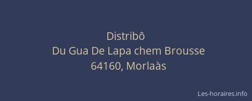 Distrib&ocirc;
