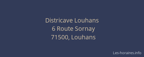 Districave Louhans