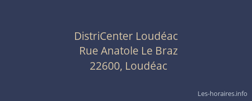 DistriCenter Loudéac