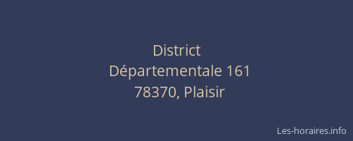 District