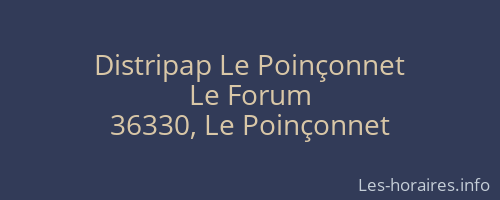 Distripap Le Poinçonnet