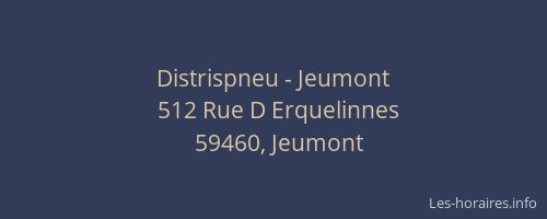 Distrispneu - Jeumont