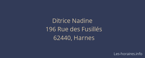 Ditrice Nadine