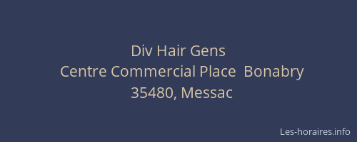 Div Hair Gens