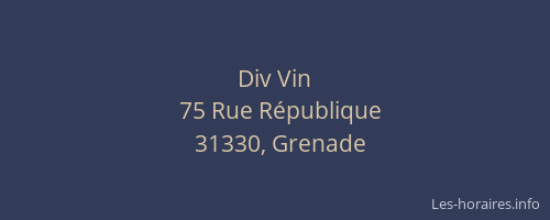 Div Vin