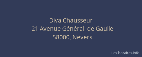 Diva Chausseur