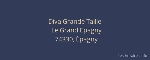 Diva Grande Taille