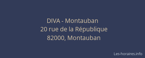 DIVA - Montauban