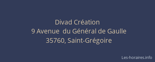Divad Création