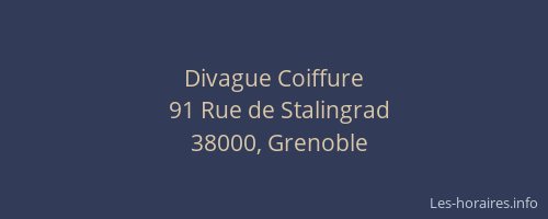 Divague Coiffure