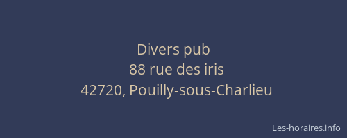 Divers pub