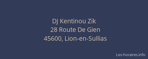 DJ Kentinou Zik