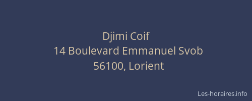 Djimi Coif