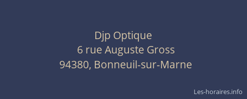 Djp Optique