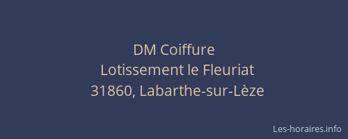 DM Coiffure