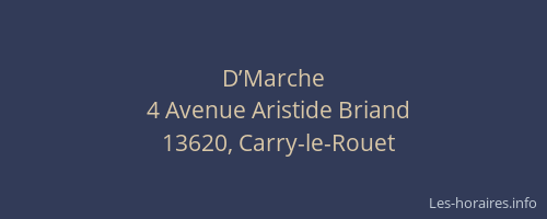D’Marche