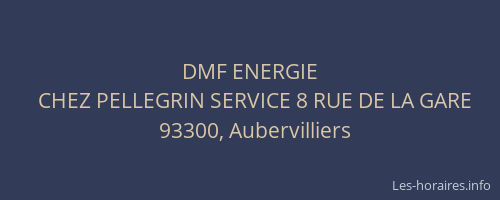 DMF ENERGIE