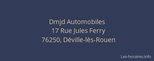 Dmjd Automobiles