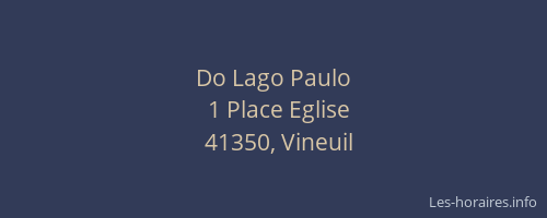 Do Lago Paulo