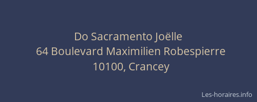 Do Sacramento Joëlle