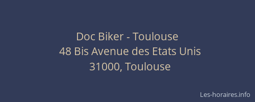 Doc Biker - Toulouse