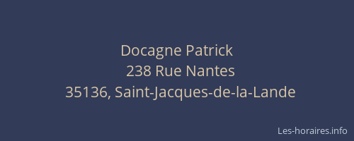 Docagne Patrick