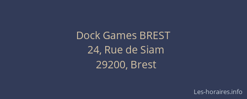 Dock Games BREST