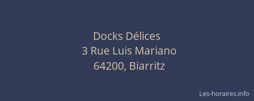 Docks Délices