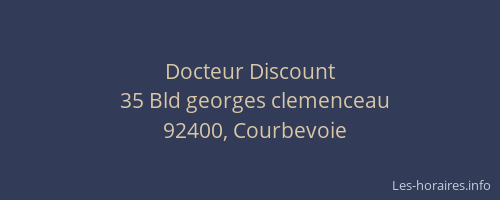 Docteur Discount