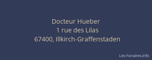 Docteur Hueber