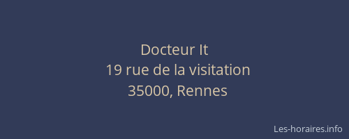 Docteur It